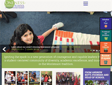 Tablet Screenshot of onenessfamily.org